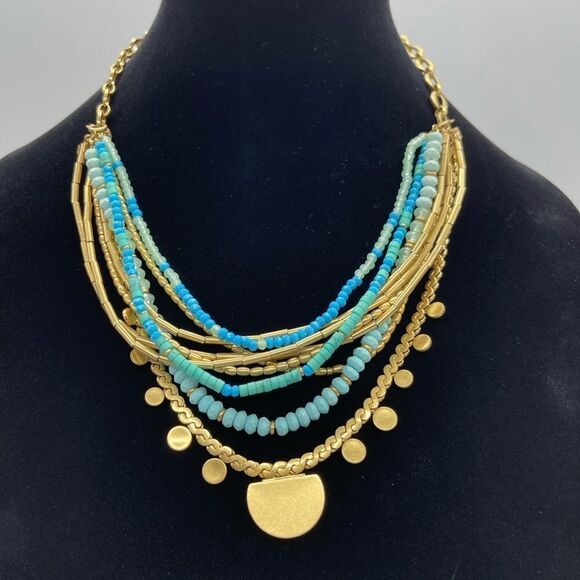 STELLA AND DOT ISA DISK NECKLACE - Picture 3 of 4